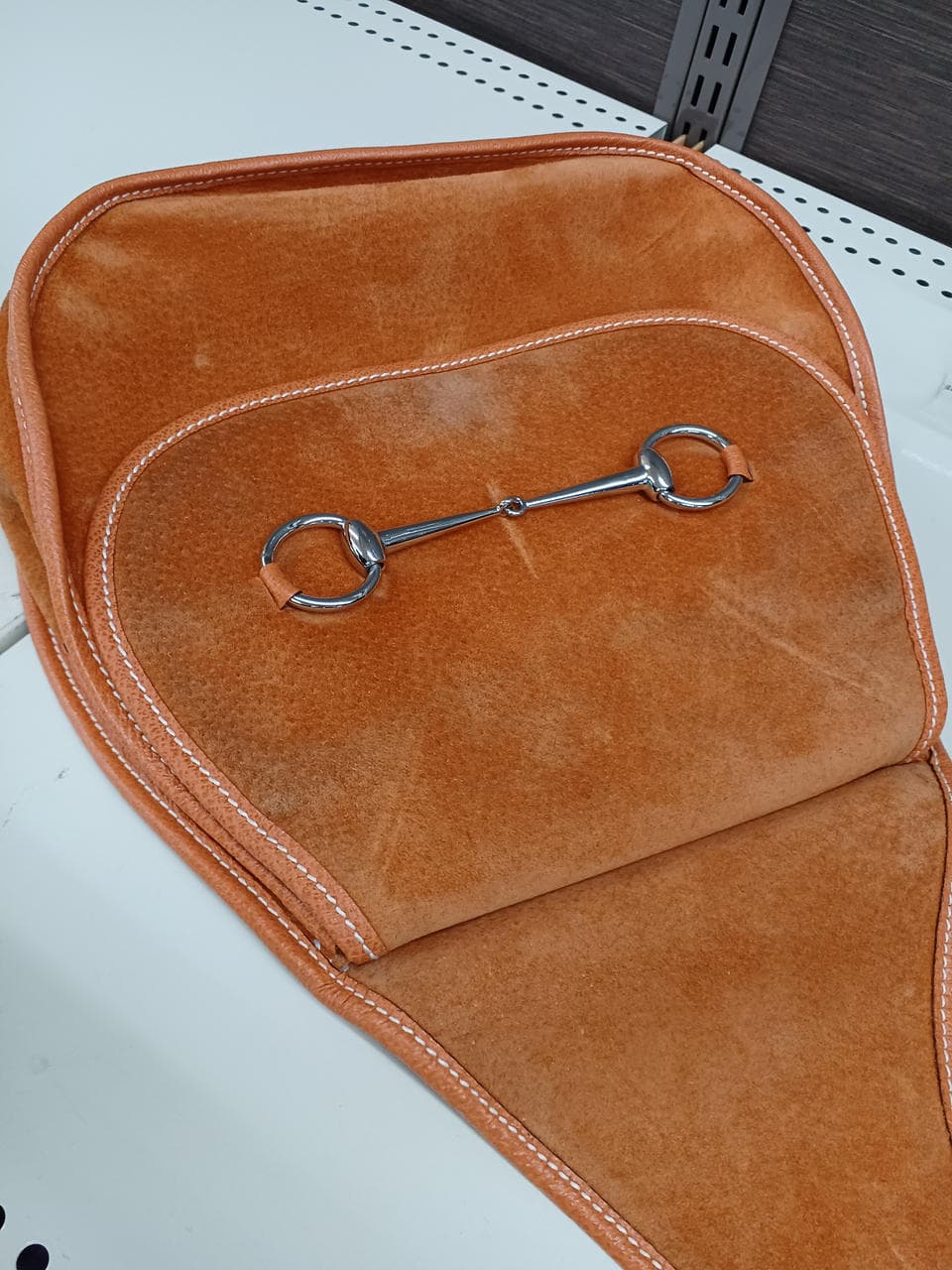 ●【OLD】Suede Horsebit One Shoulder 003 2113 5