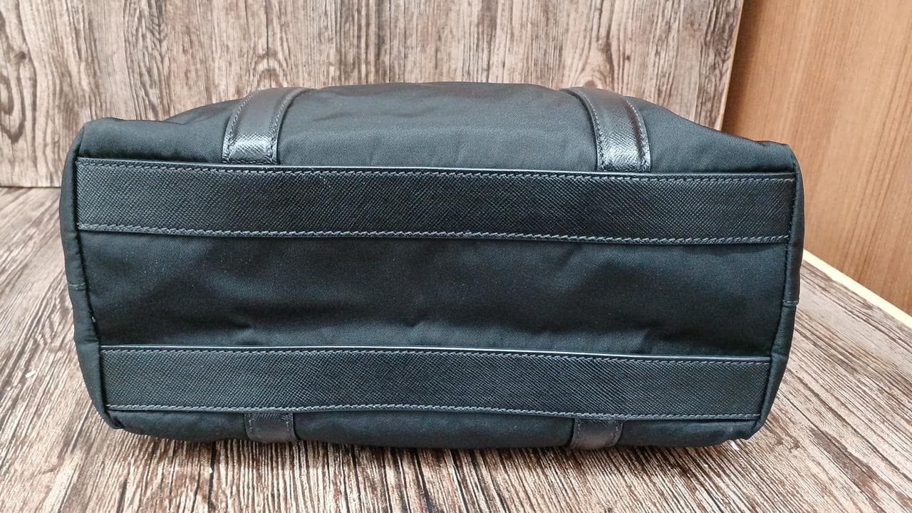 Handbag Nylon Nylon Leather 5