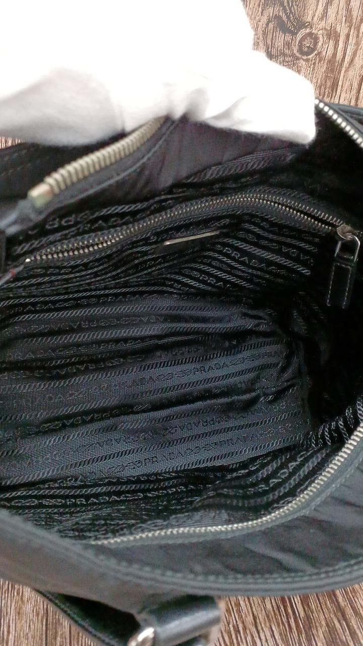 Handbag Nylon Nylon Leather 9