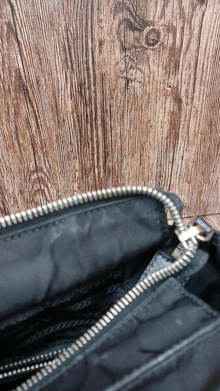 Handbag Nylon Nylon Leather 12