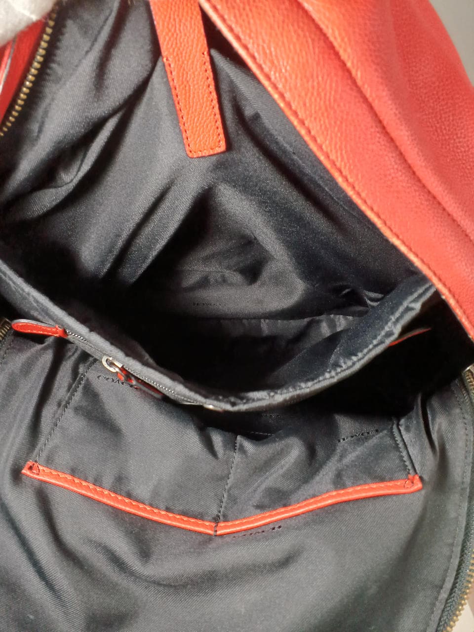 Leather backpack ORG 14