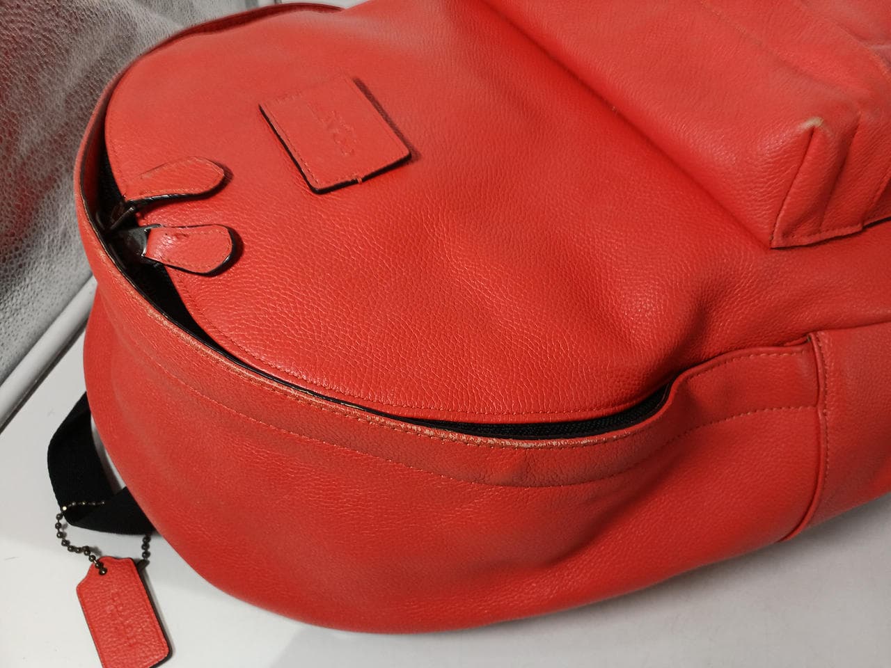 Leather backpack ORG 7
