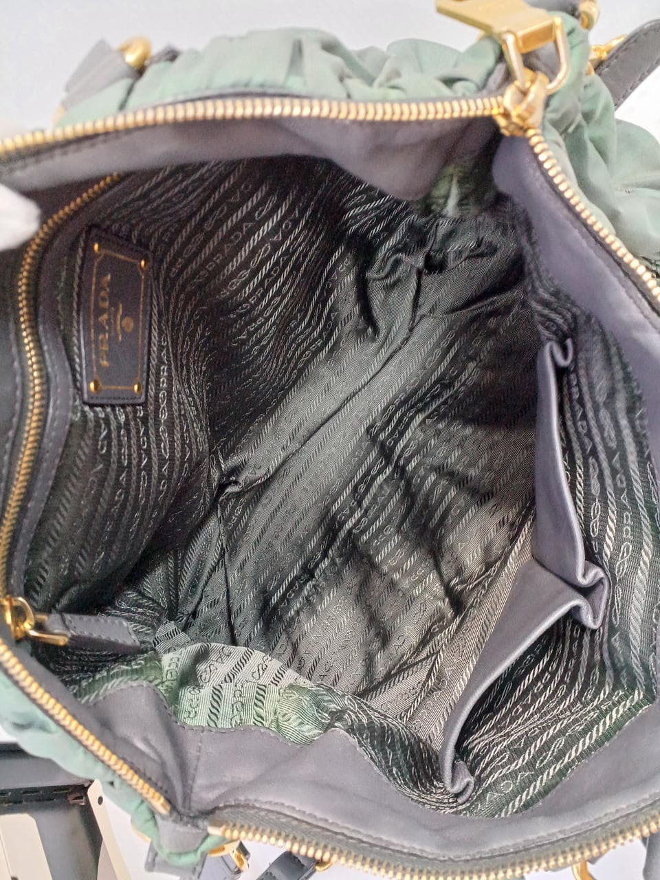 2-Way Handbag GRN 1BA336 10