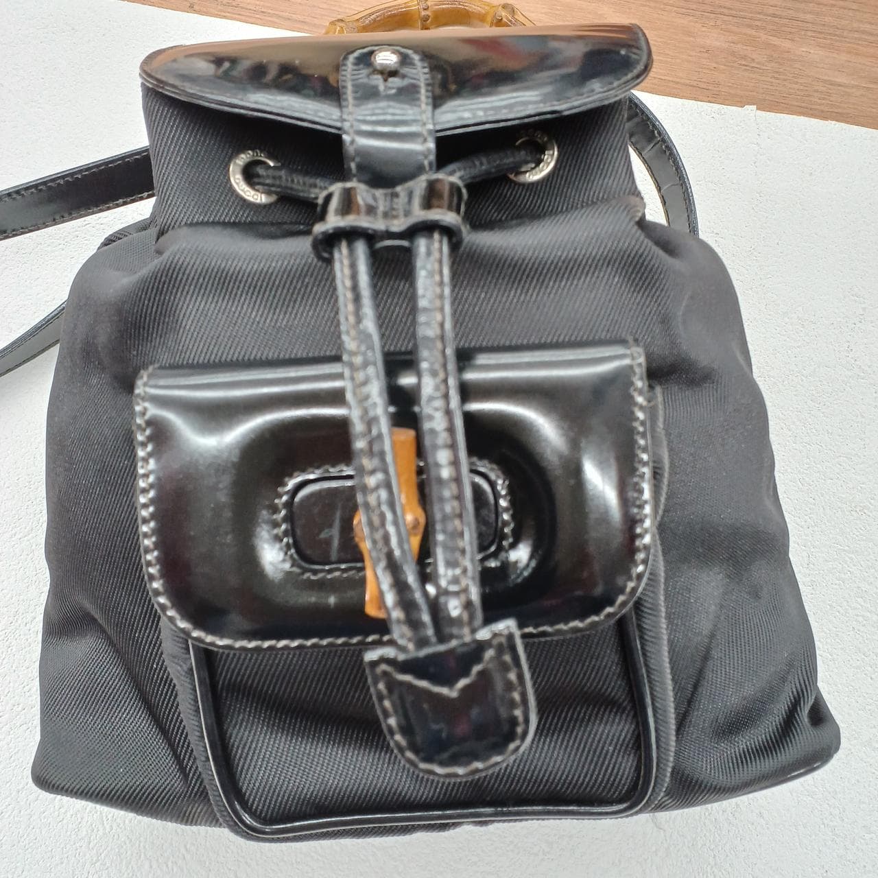 Backpack 003-1998-0030 Black Bamboo Condition B 10