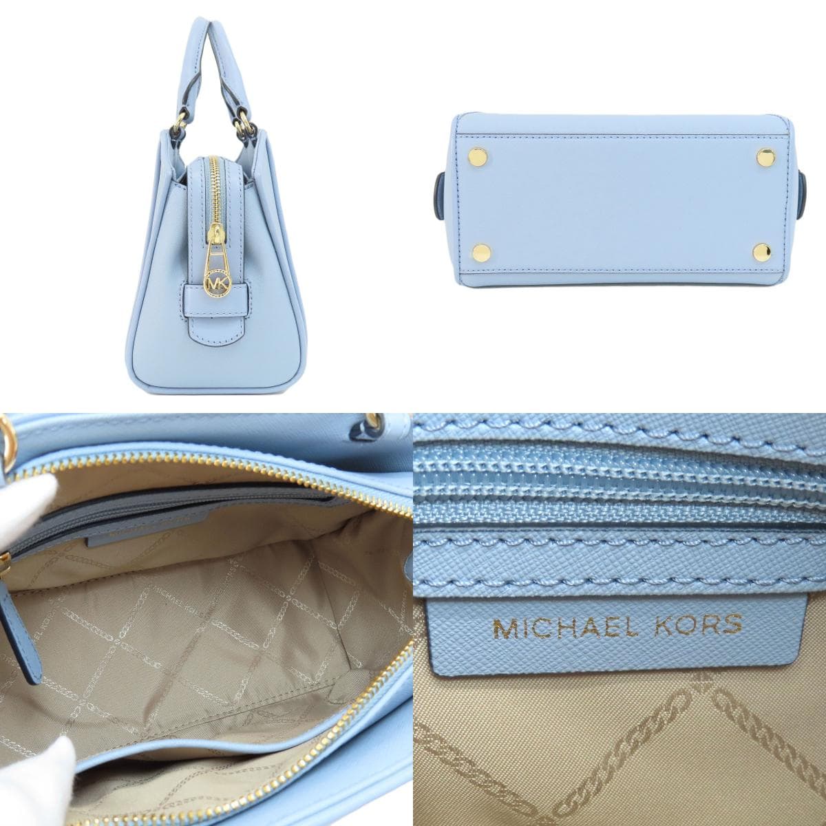 Michael Kors Logo Hardware 2WAY Handbag Leather Ladies [Used] [Michael Kors] 3