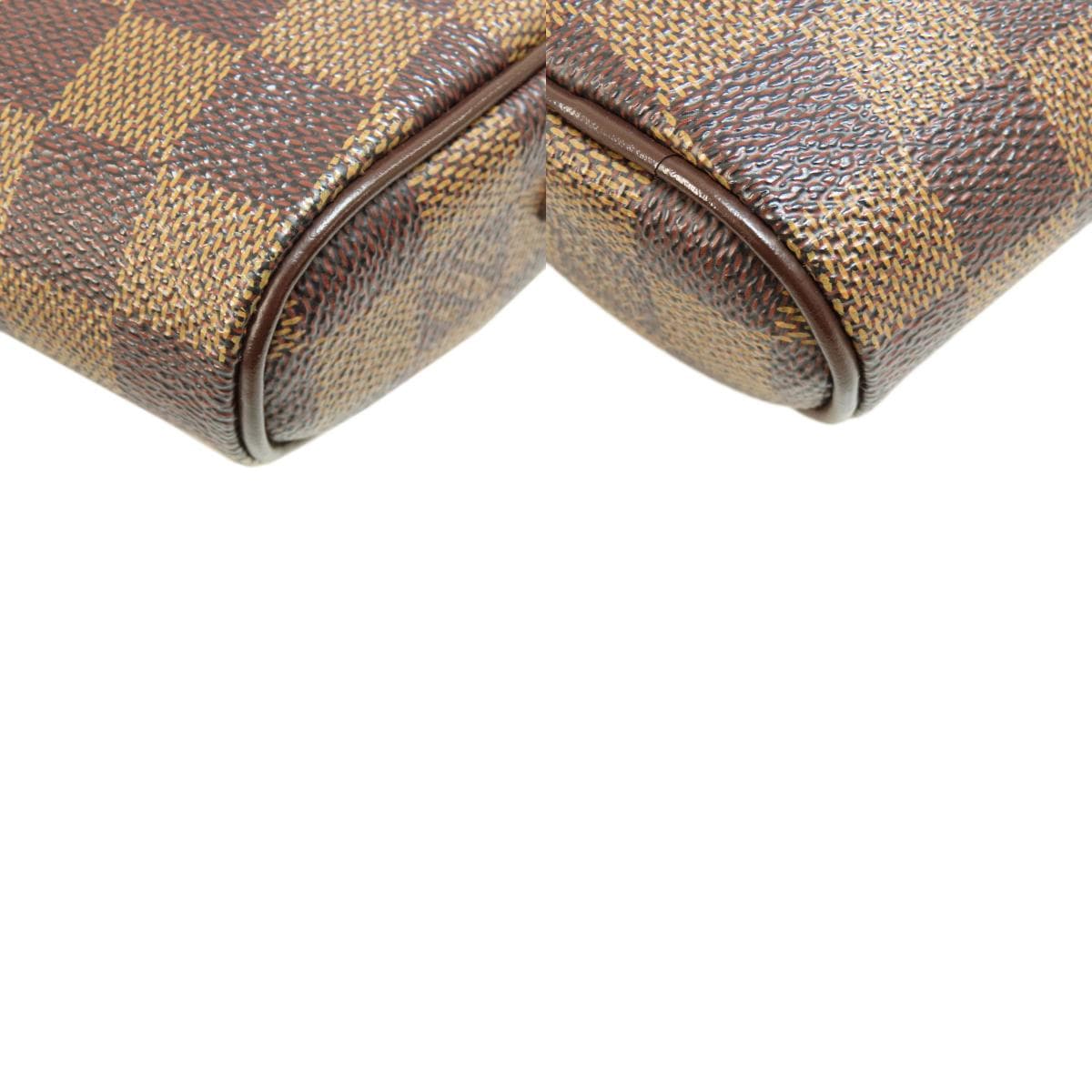 Louis Vuitton N51296 Pochette Ipanema Damier Ebene Shoulder Bag Damier Canvas Ladies [Used] [LOUIS VUITTON] N51296 10