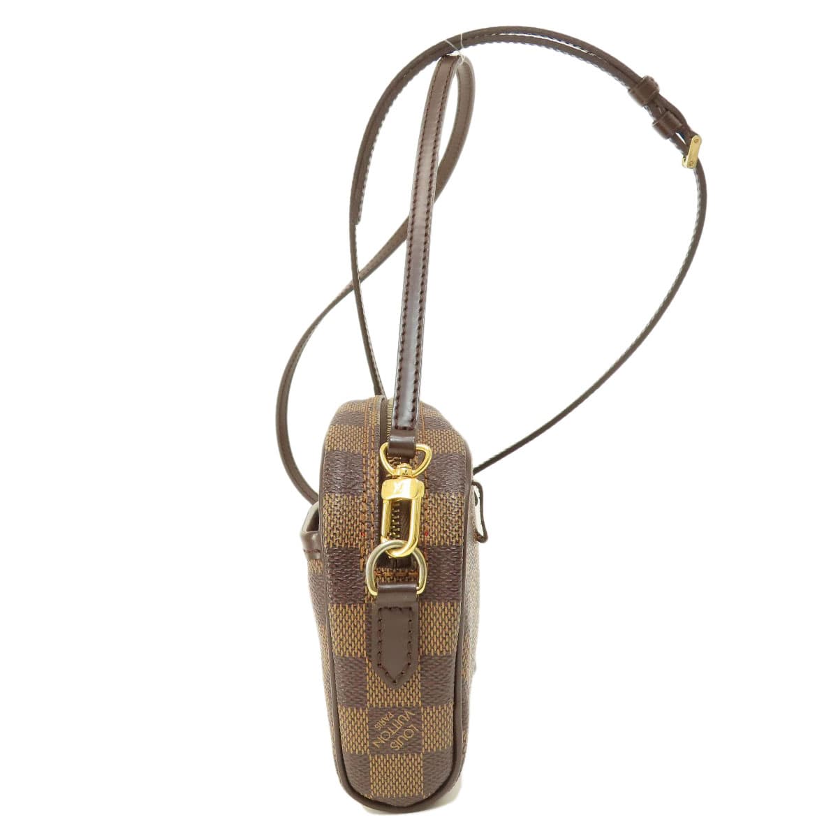 Louis Vuitton N51296 Pochette Ipanema Damier Ebene Shoulder Bag Damier Canvas Ladies [Used] [LOUIS VUITTON] N51296 3