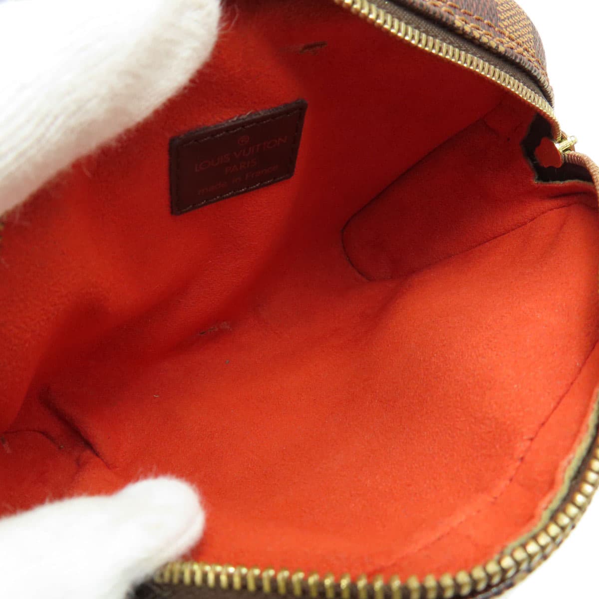 Louis Vuitton N51296 Pochette Ipanema Damier Ebene Shoulder Bag Damier Canvas Ladies [Used] [LOUIS VUITTON] N51296 5