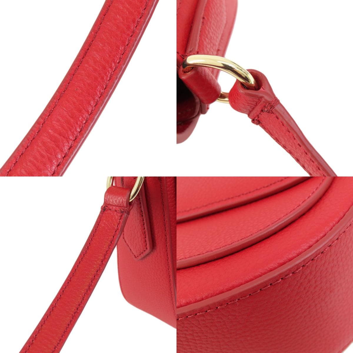 Cole Haan Flap Crossbody Shoulder Bag Leather Women's [Used] [Cole Haan] 9