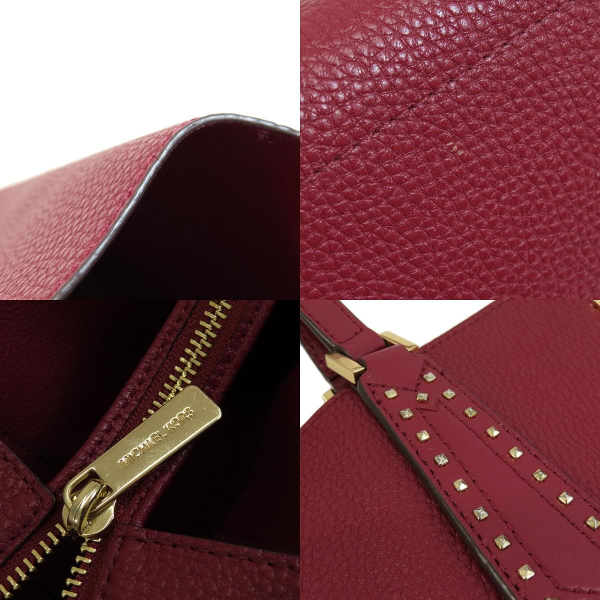 Michael Kors Logo Tote Bag Leather Ladies [Used] [Michael Kors] 8