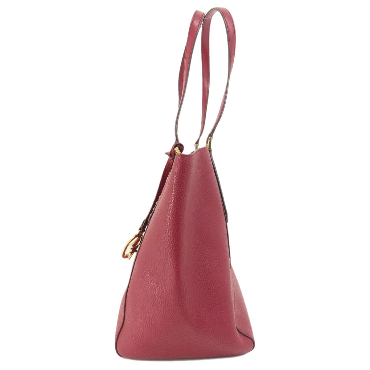 Michael Kors Logo Tote Bag Leather Ladies [Used] [Michael Kors] 3