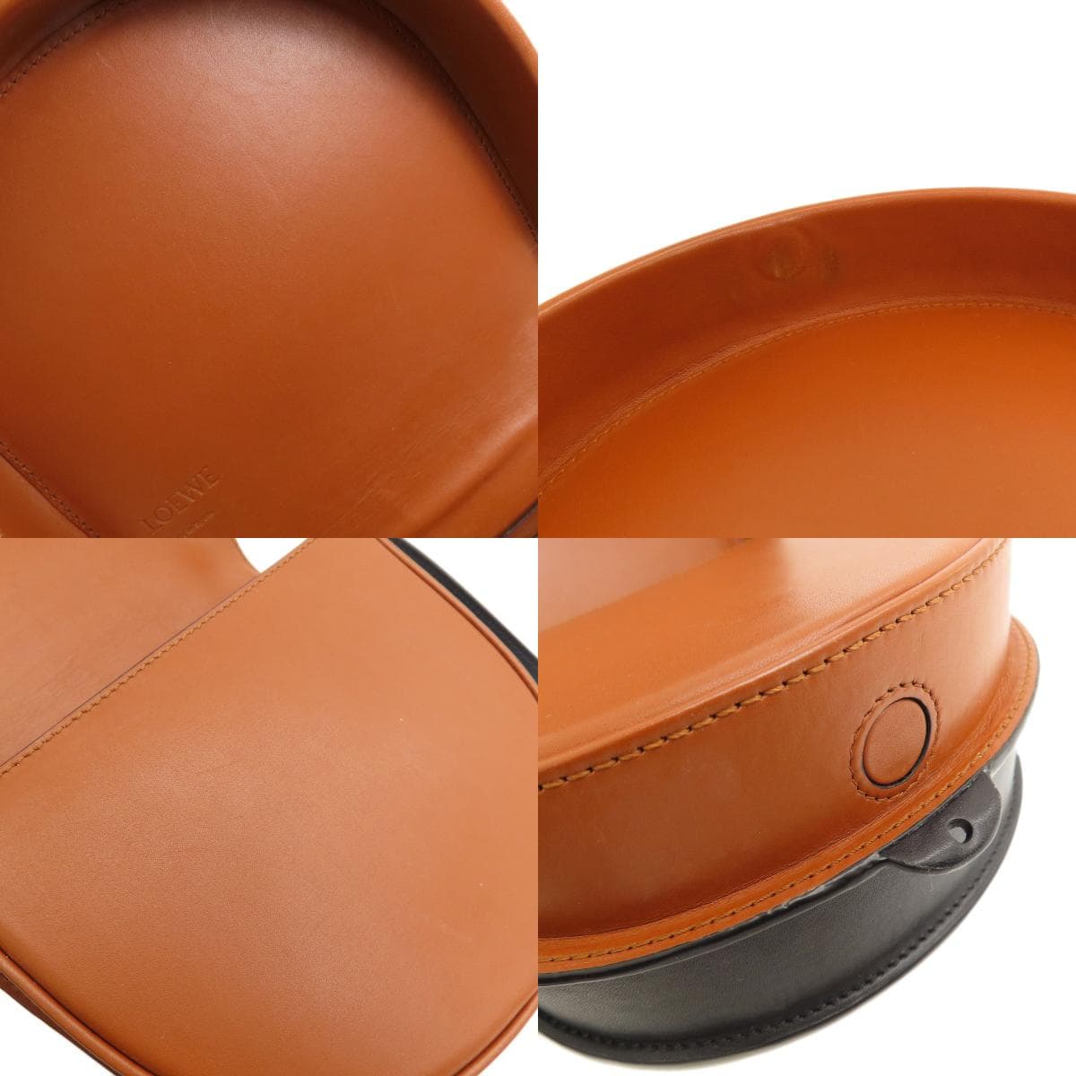 Loewe Heel Duo Shoulder Bag Calf Women's [Used] [LOEWE] 6