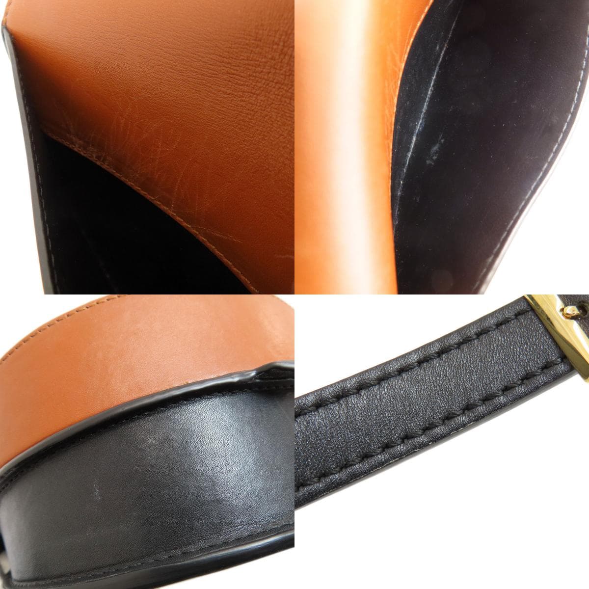 Loewe Heel Duo Shoulder Bag Calf Women's [Used] [LOEWE] 8