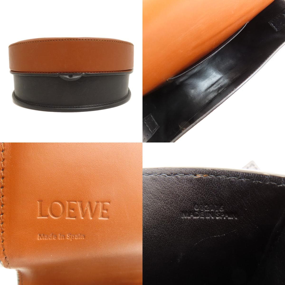 Loewe Heel Duo Shoulder Bag Calf Women's [Used] [LOEWE] 4