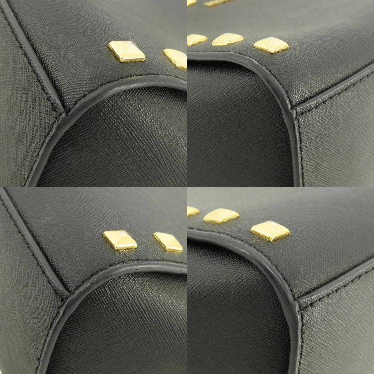 Michael Kors Long Shoulder Studs Shoulder Bag Leather Women's [Used] [Michael Kors] 10