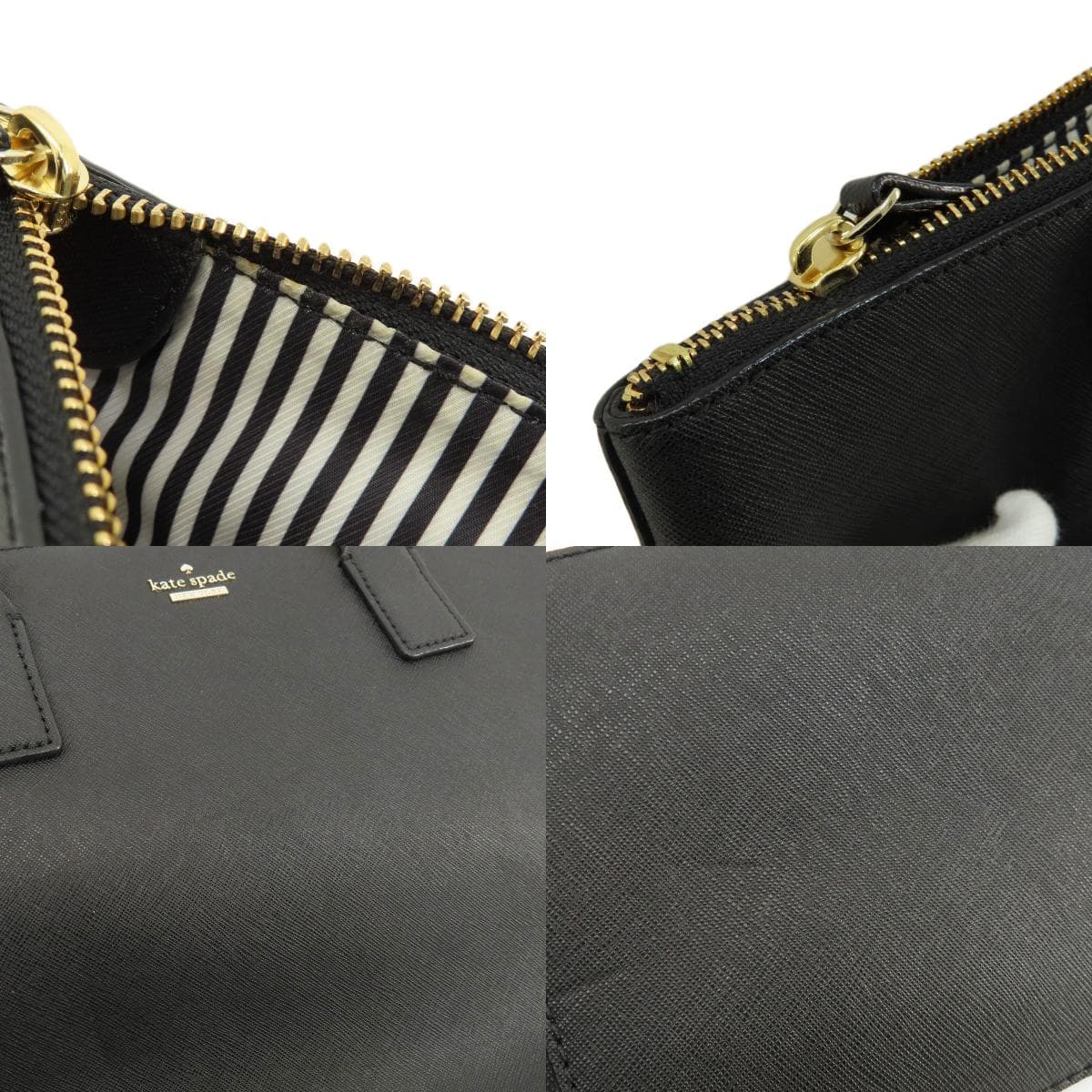 Kate Spade Logo Tote Bag Leather Ladies [Used] [Kate Spade] 8