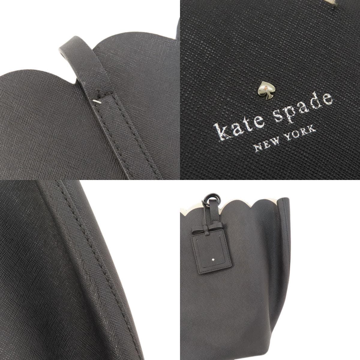 Kate Spade Logo Tote Bag Leather Women's [Used] [Kate Spade] 8