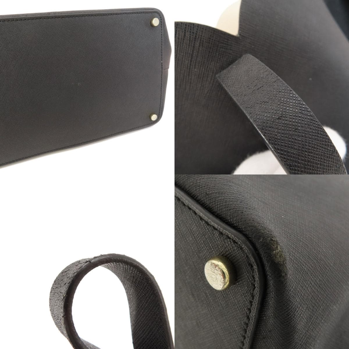 Kate Spade Logo Tote Bag Leather Women's [Used] [Kate Spade] 9