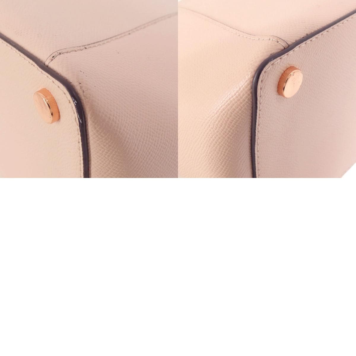 Michael Kors Logo Tote Bag Leather Ladies [Used] [Michael Kors] 10