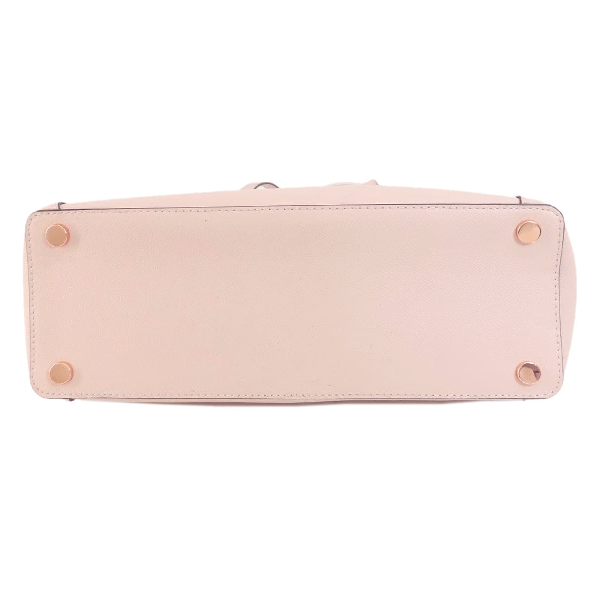 Michael Kors Logo Tote Bag Leather Ladies [Used] [Michael Kors] 4