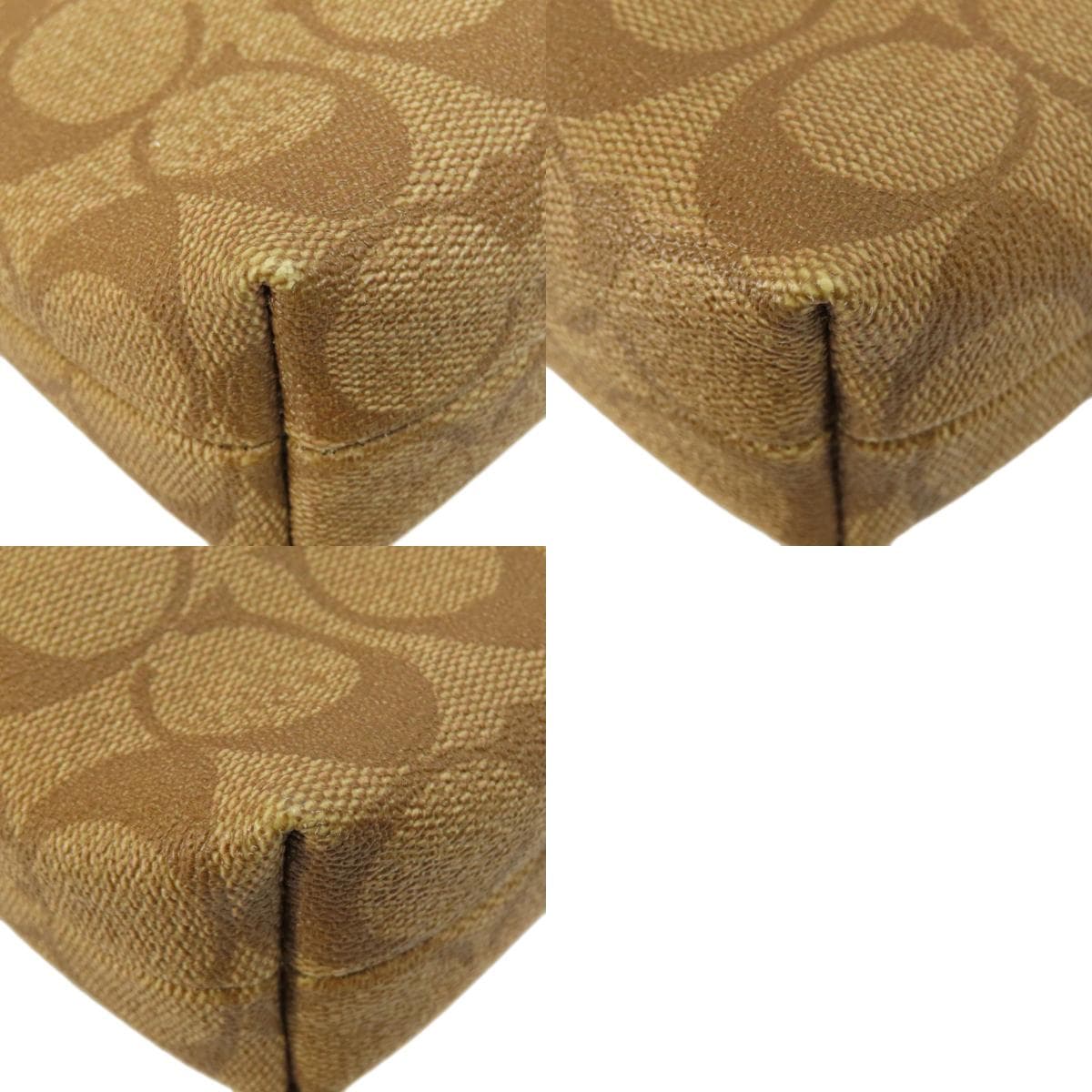 Coach F58297 Long Shoulder Signature Shoulder Bag PVC/Leather for Women [Used] [COACH] F58297 10