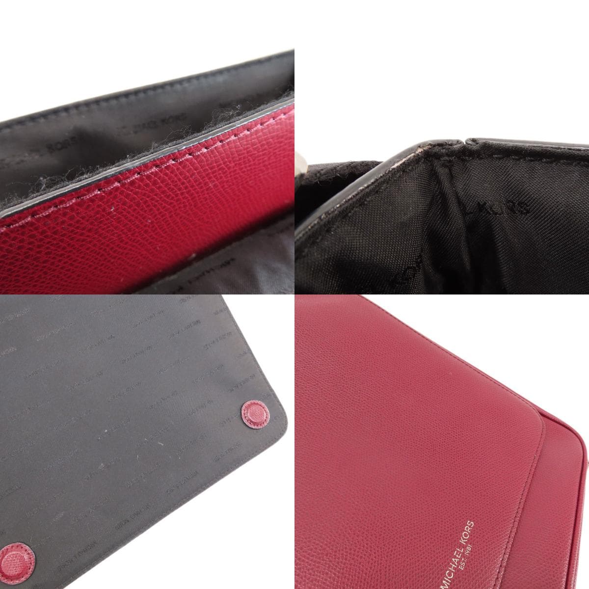 Michael Kors Logo Shoulder Bag Leather Women's [Used] [Michael Kors] 8