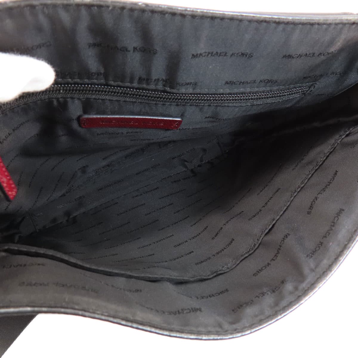 Michael Kors Logo Shoulder Bag Leather Women's [Used] [Michael Kors] 5