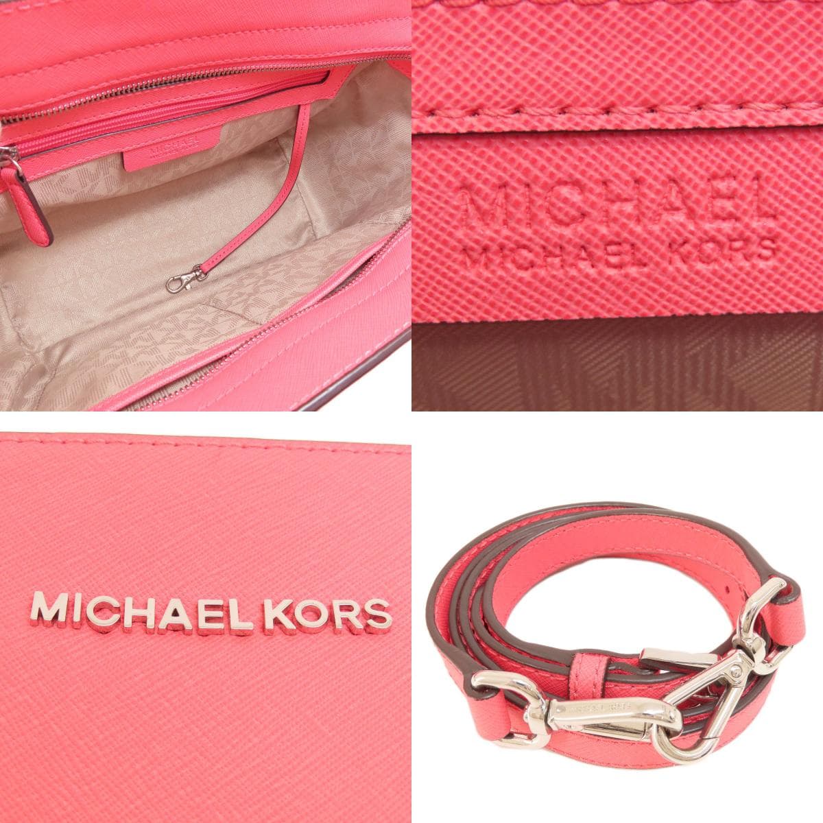 Michael Kors 2WAY Handbag Leather Ladies 【Used】【Michael Kors】 5