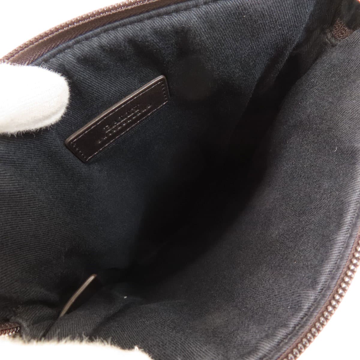 BALLY Bary Stripe Shoulder Bag Leather Women's [Used] [BALLY] 5