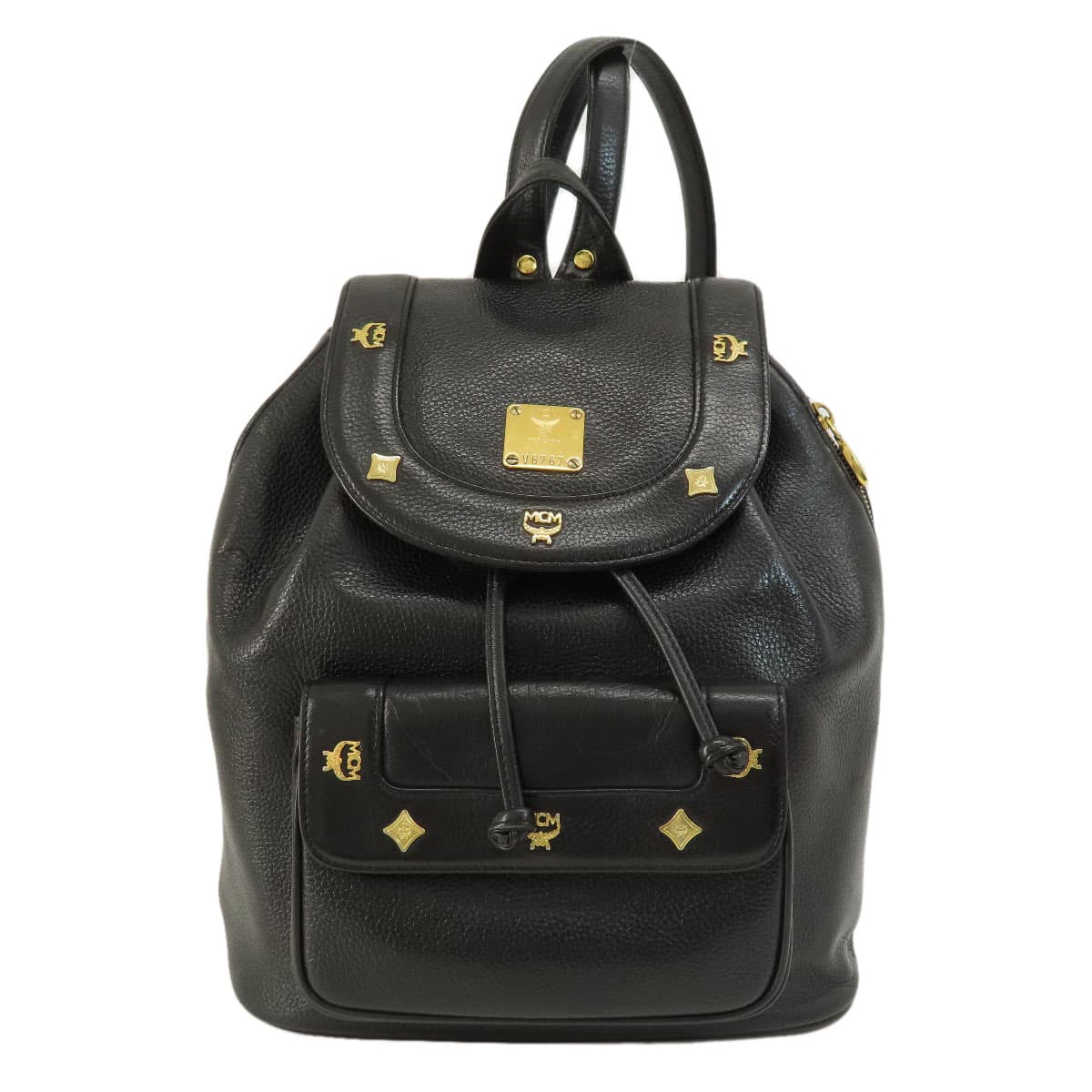 MCM Logo Backpack/Daypack Leather for Women [Used] [MCM]
