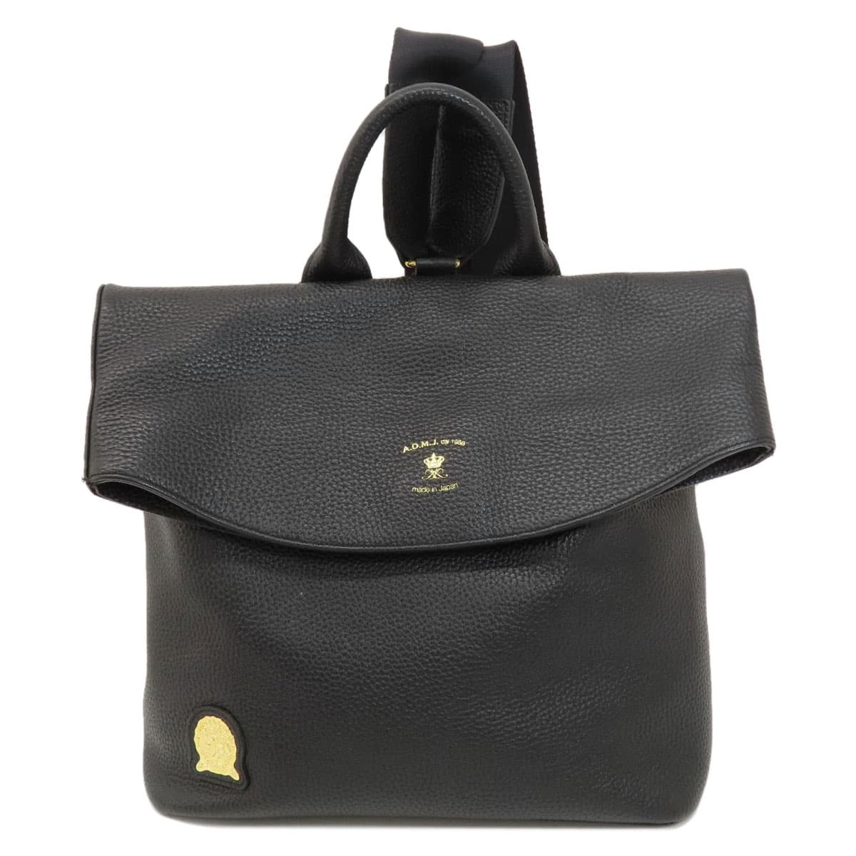 ADMJ Logo Backpack / Daypack Leather for Women [Used] [ADMJ]