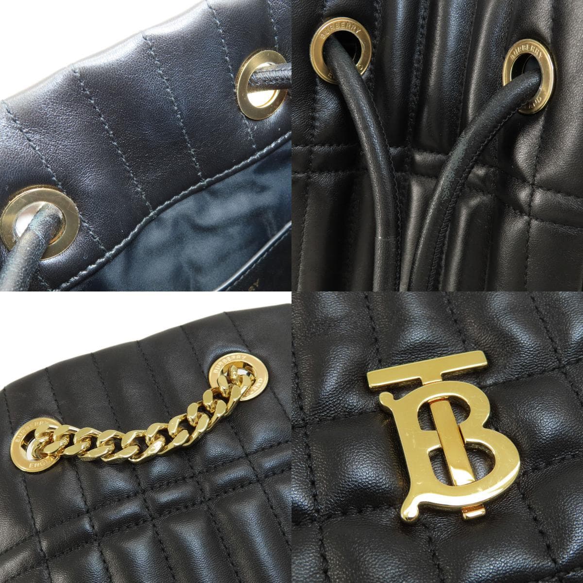 Burberry Laura Backpack/Daypack Calf Ladies [Used] [BURBERRY] 8