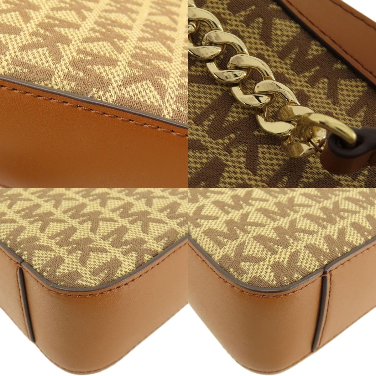 Michael Kors Long Shoulder Shoulder Bag Canvas Ladies [Used] [Michael Kors] 9