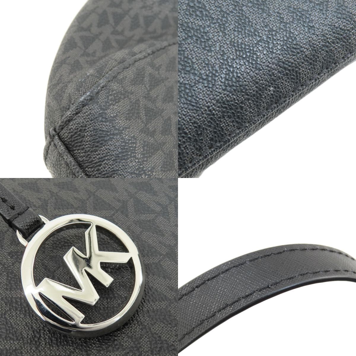 Michael Kors MK Signature Tote Bag PVC Ladies [Used] [Michael Kors] 9