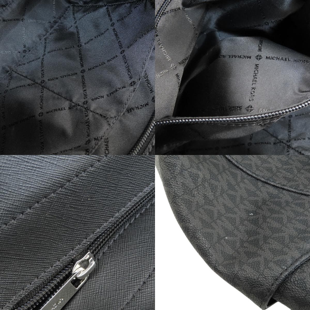 Michael Kors MK Signature Tote Bag PVC Ladies [Used] [Michael Kors] 8