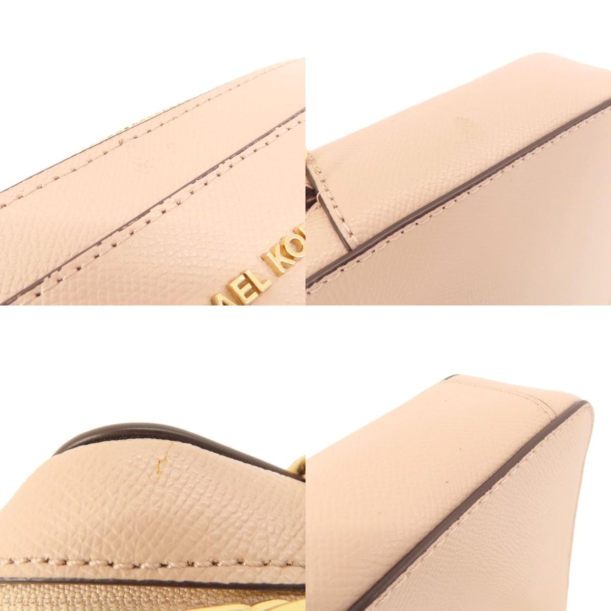 Michael Kors Logo Shoulder Bag Leather Ladies [Used] [Michael Kors] 7