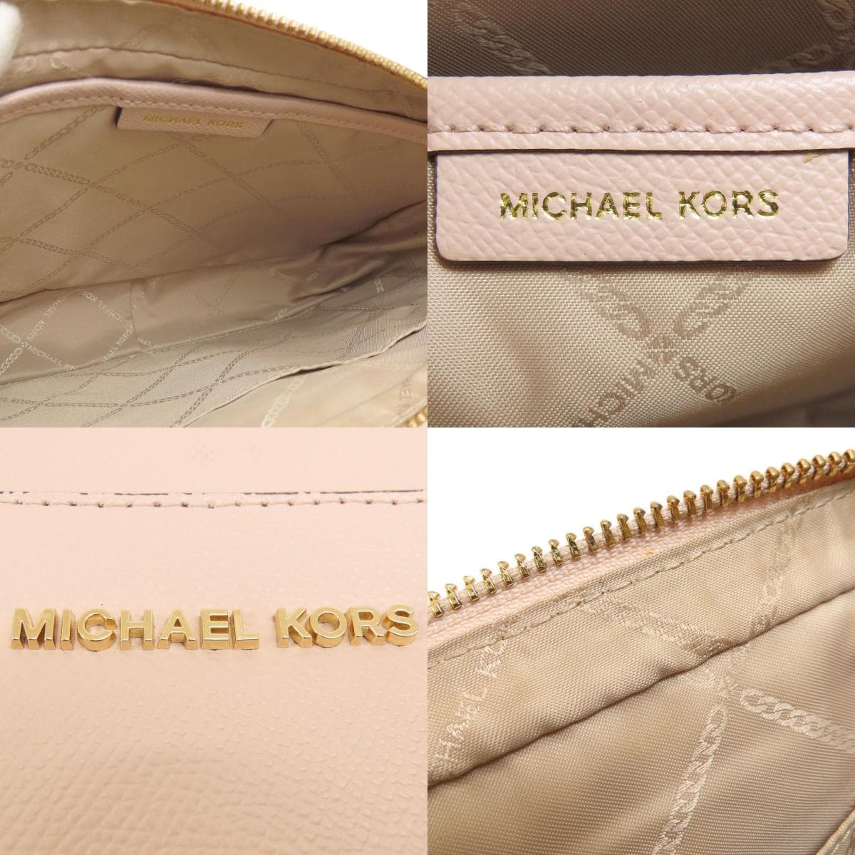 Michael Kors Logo Shoulder Bag Leather Ladies [Used] [Michael Kors] 5