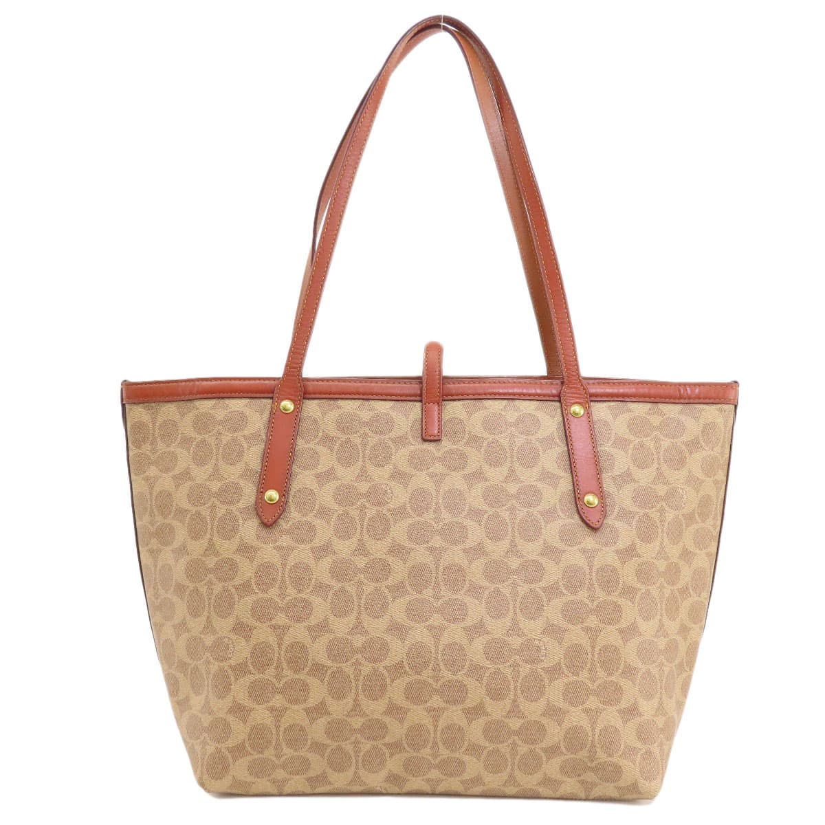 Coach 32714 Signature Tote Bag PVC Ladies [Used] [COACH] 32714 2