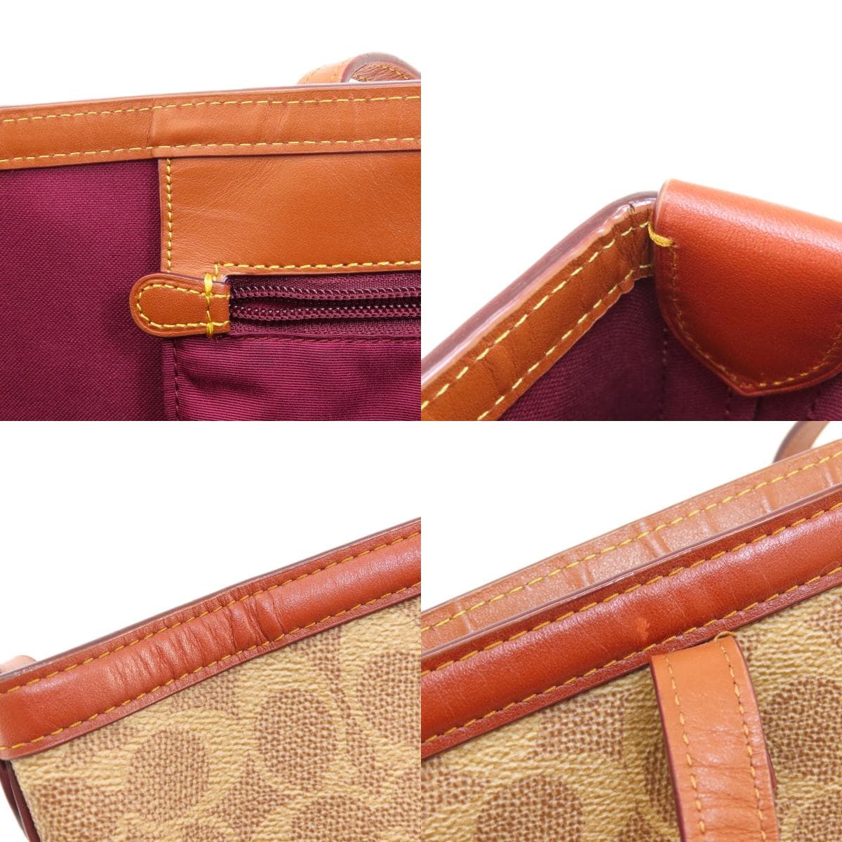 Coach 32714 Signature Tote Bag PVC Ladies [Used] [COACH] 32714 8