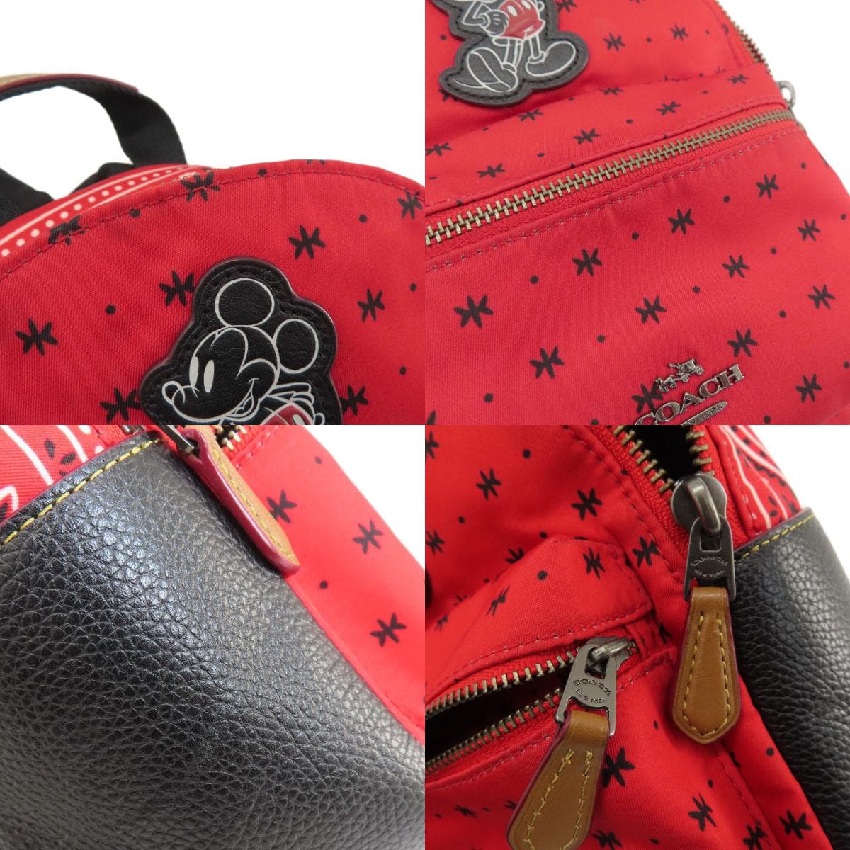 Coach F59831 Disney Collaboration Backpack Daypack Nylon Material Ladies [Used] [COACH] F59831 8