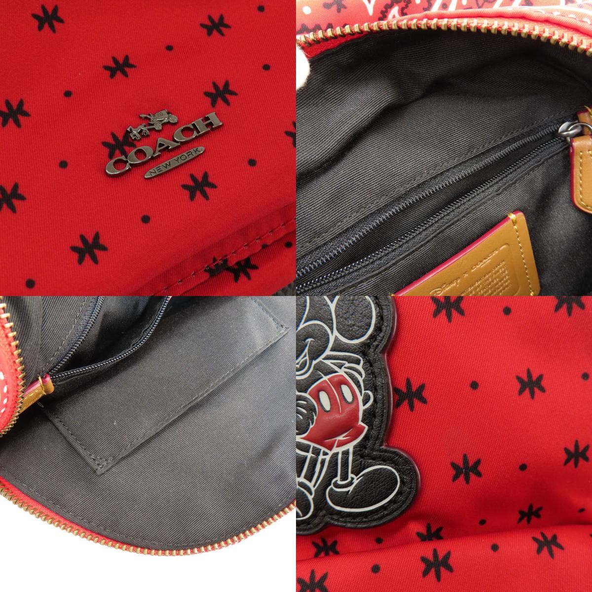 Coach F59831 Disney Collaboration Backpack Daypack Nylon Material Ladies [Used] [COACH] F59831 7