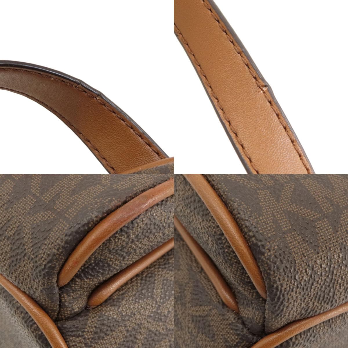 Michael Kors MK Signature Sticker Backpack/Daypack Leather/Coated Canvas for Women [Used] [Michael Kors] 9