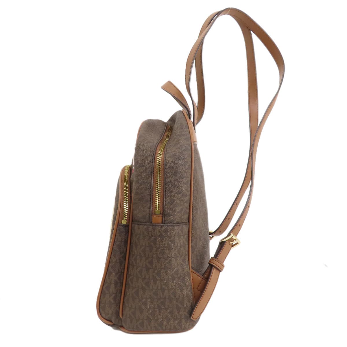 Michael Kors MK Signature Sticker Backpack/Daypack Leather/Coated Canvas for Women [Used] [Michael Kors] 3