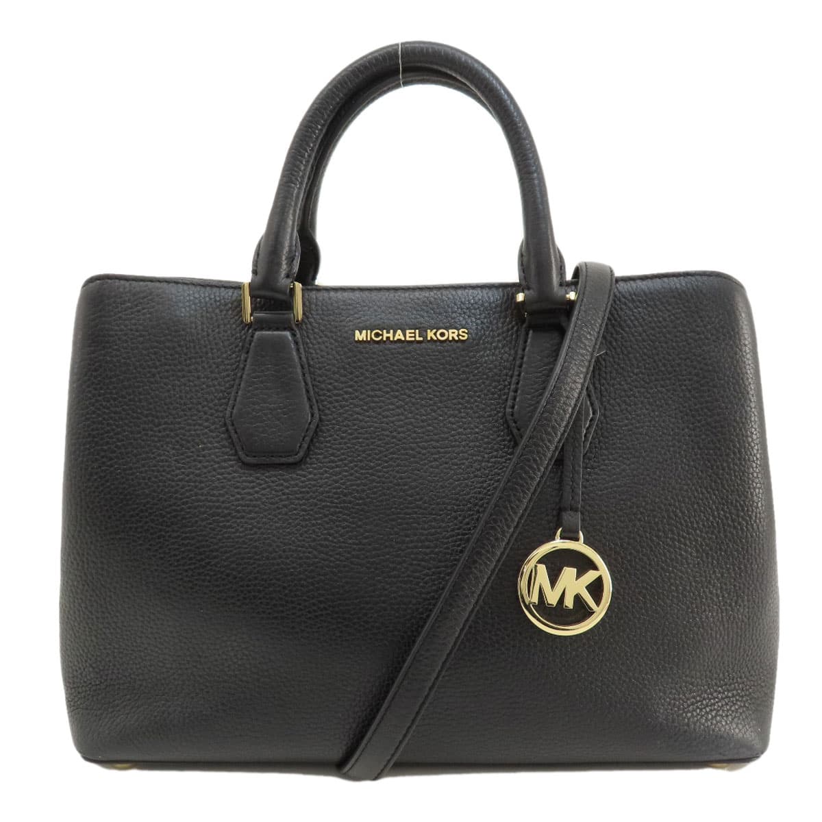 Michael Kors Logo Hardware 2WAY Tote Bag Leather Ladies [Used] [Michael Kors]