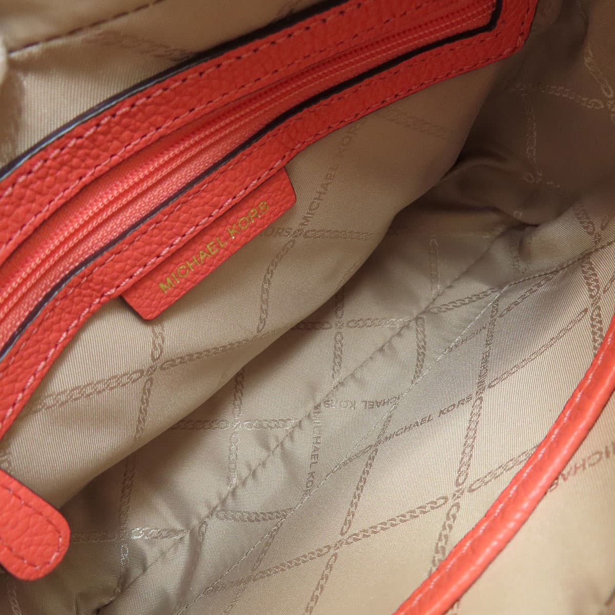 Michael Kors Logo Shoulder Bag Leather Women's [Used] [Michael Kors] 5