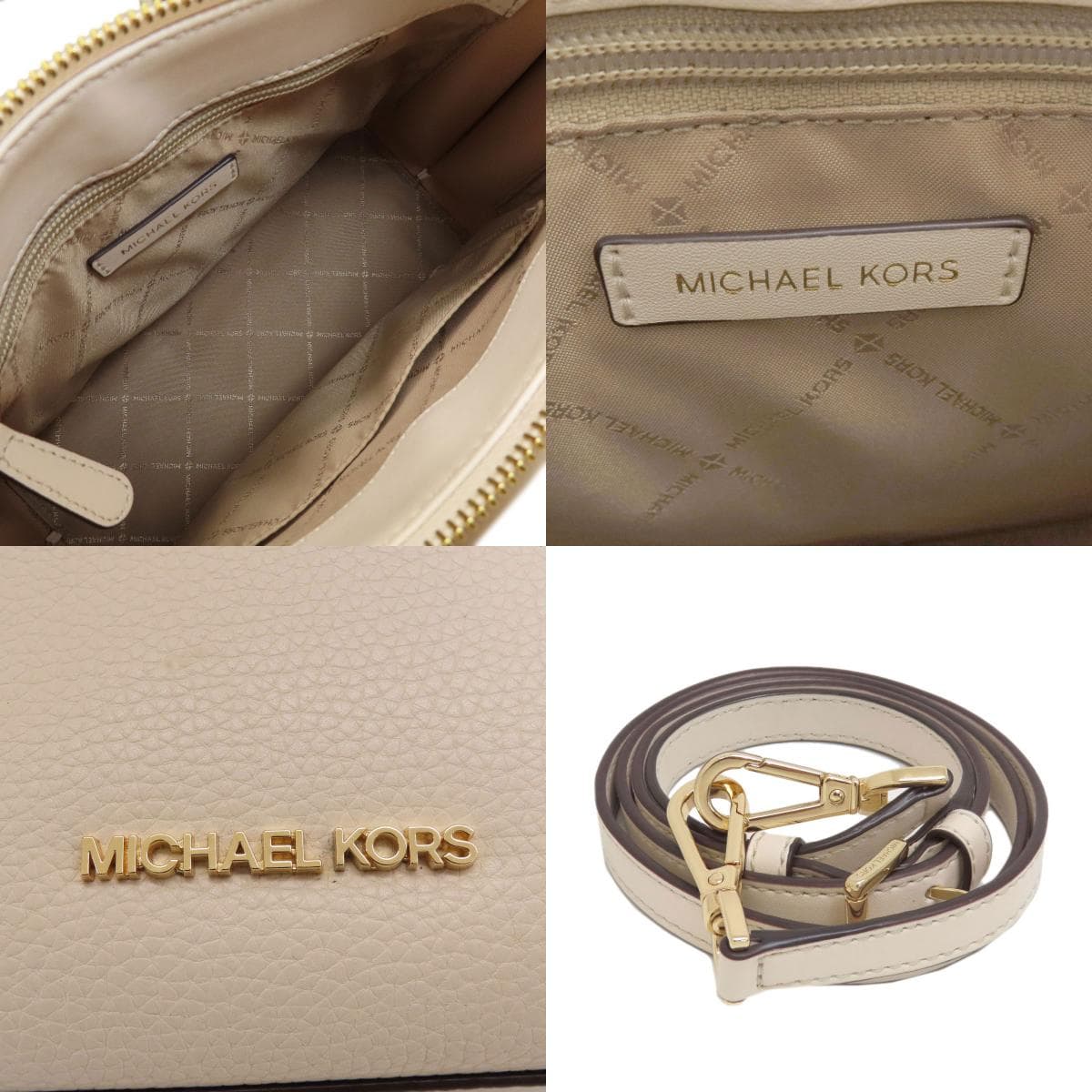 Michael Kors Emilia 2WAY Handbag Leather Ladies [Used] [Michael Kors] 5