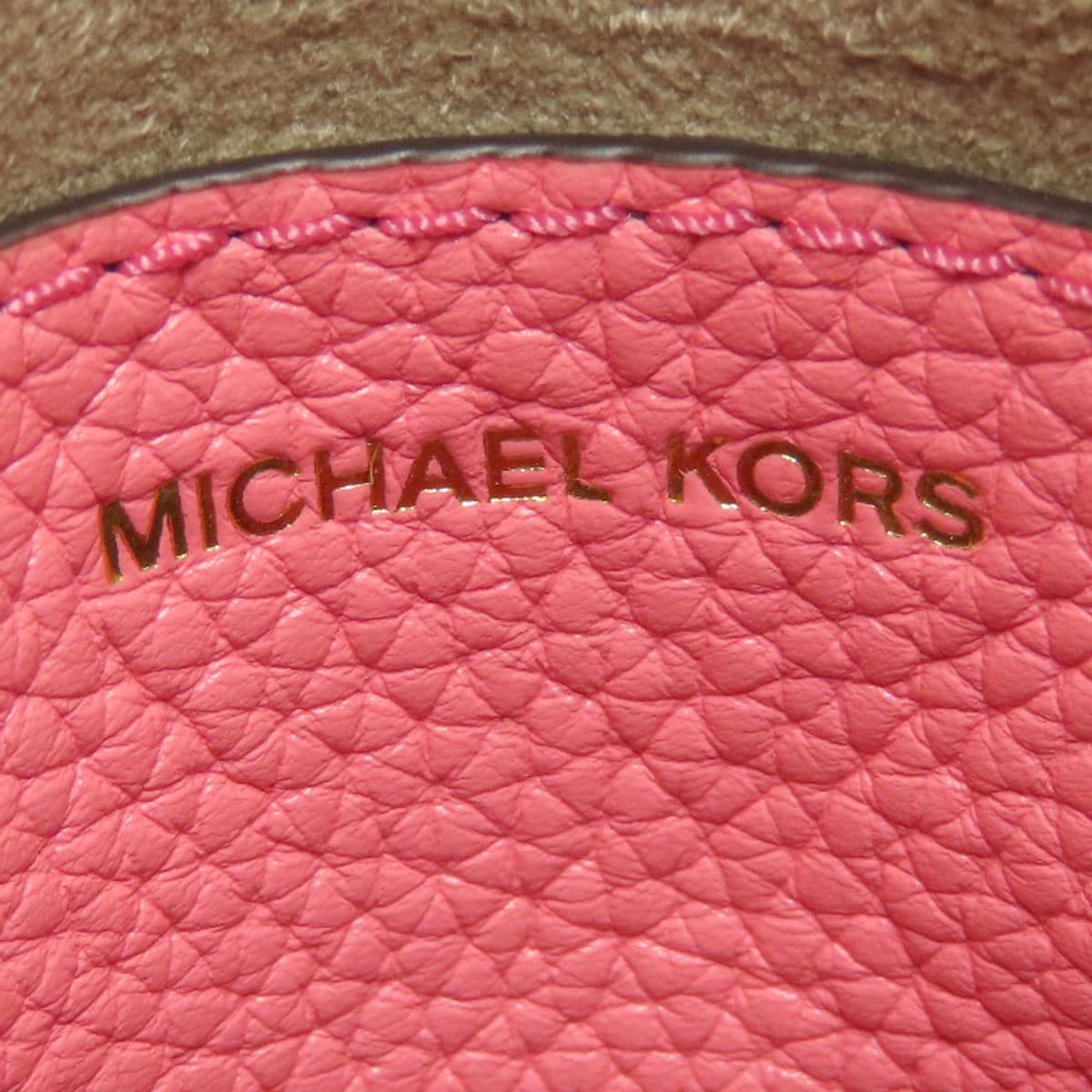 Michael Kors Logo 2WAY Handbag Leather Women's [Used] [Michael Kors] 6