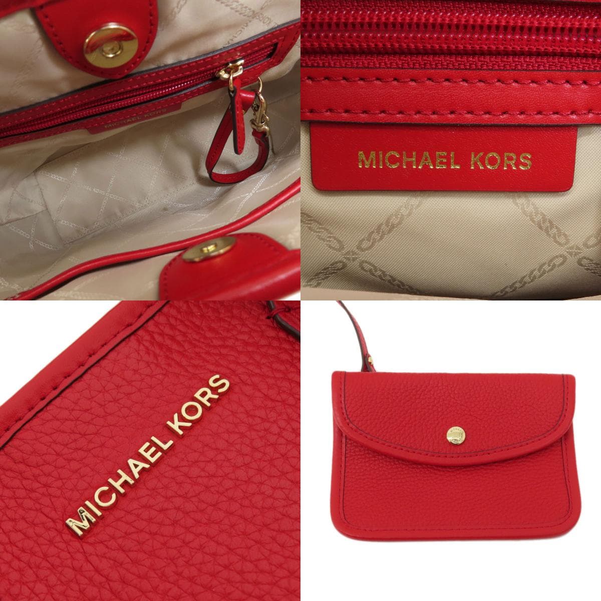 Michael Kors Logo Hardware 2WAY Tote Bag Leather Ladies [Used] [Michael Kors] 5