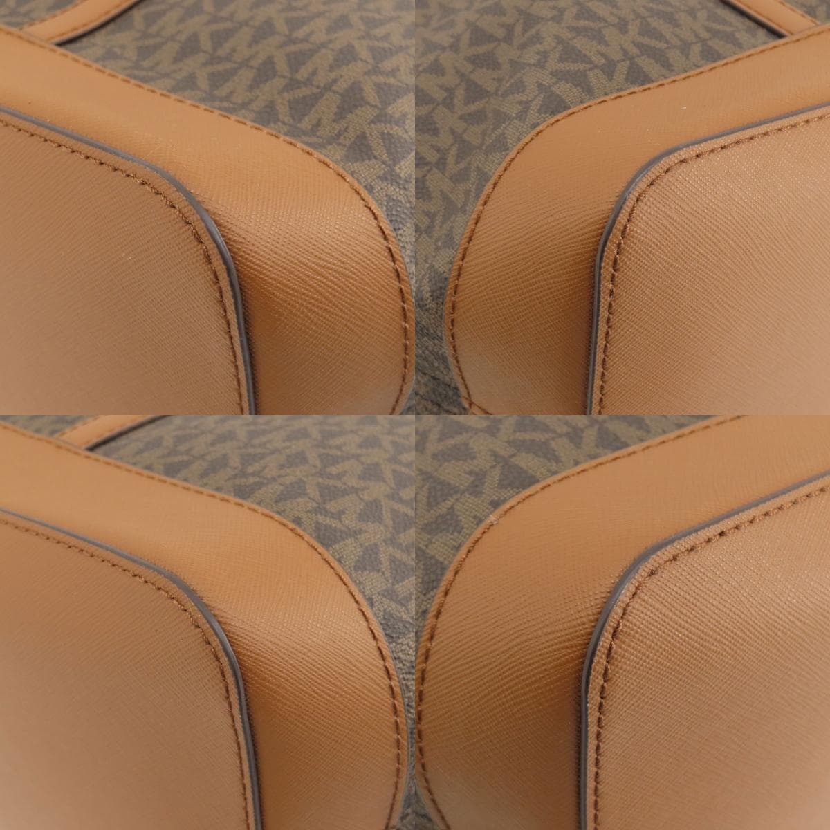 Michael Kors MK Signature Tote Bag PVC Ladies [Used] [Michael Kors] 10