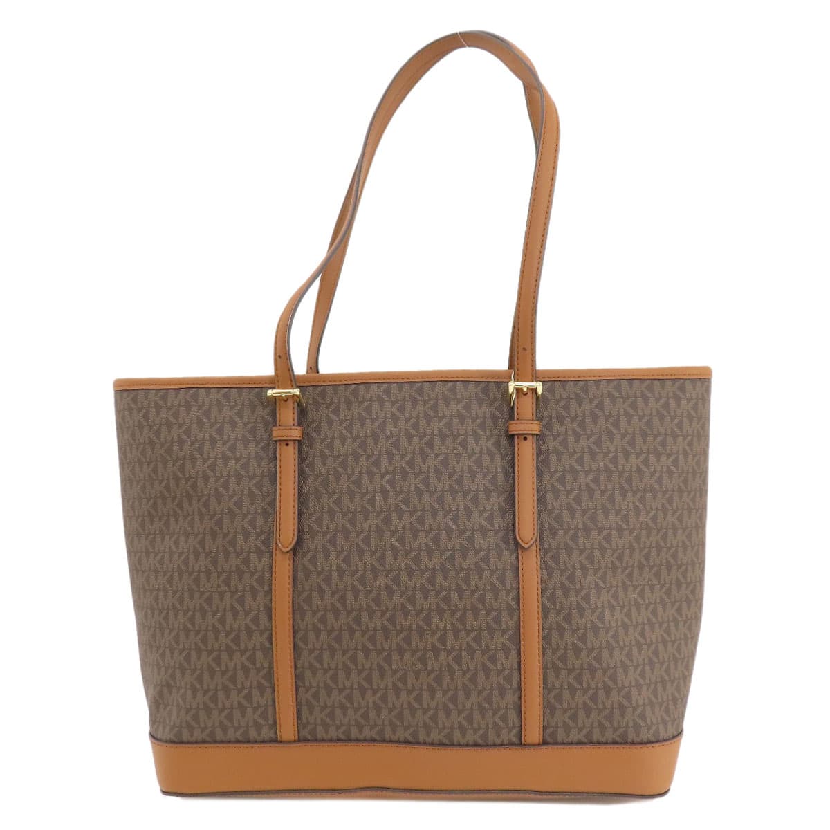 Michael Kors MK Signature Tote Bag PVC Ladies [Used] [Michael Kors] 2